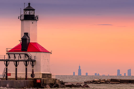 Michigan City lighthouse